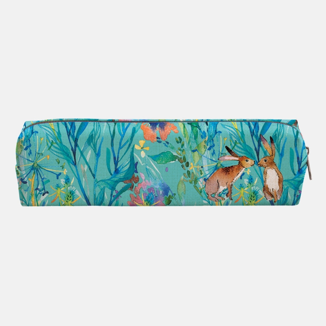Fabulous Gifts Pencil Case - Kissing Hares by Weirs of Baggot Street