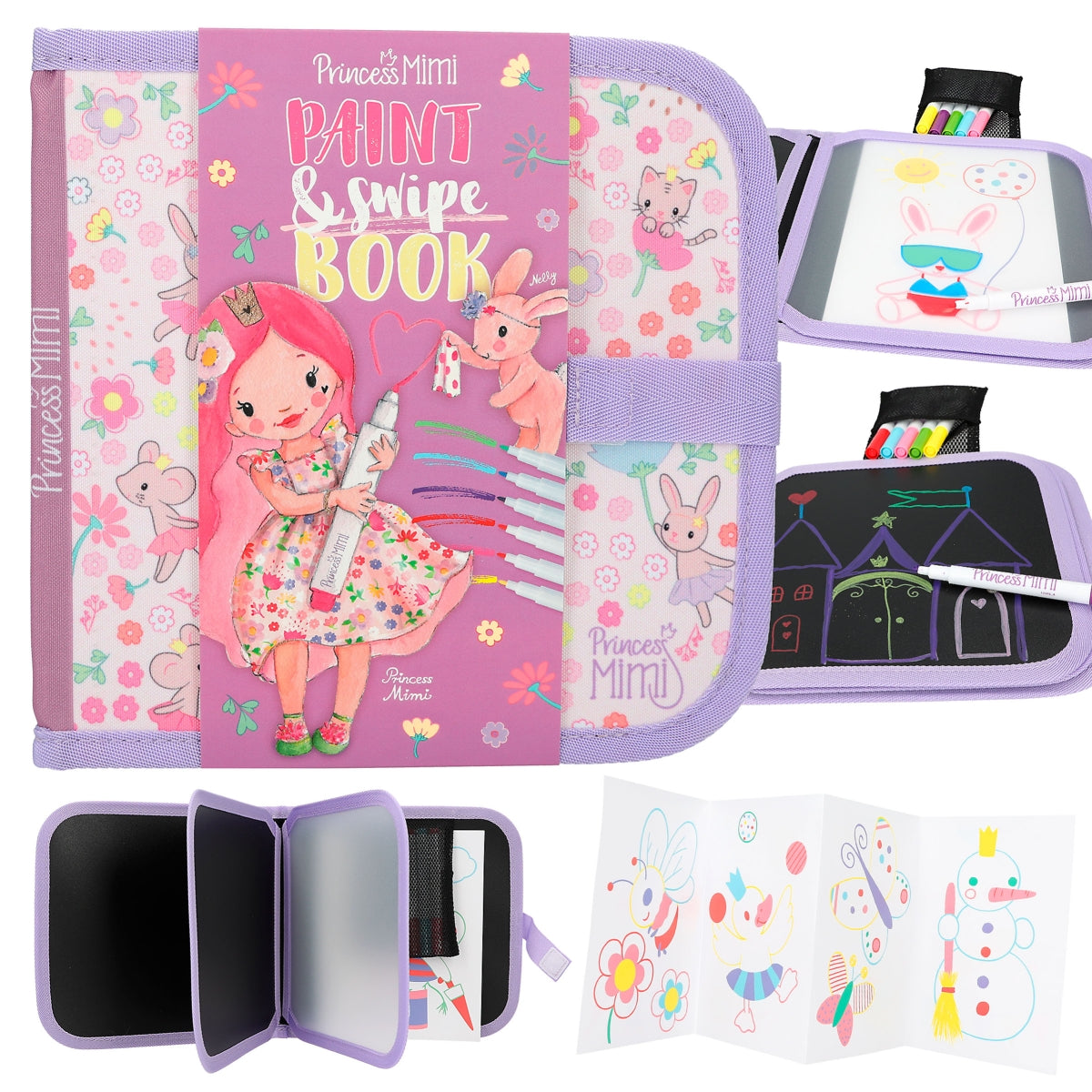 Fabulous Gifts Princess Mimi Paint & Swipe Book by Weirs of Baggot Street