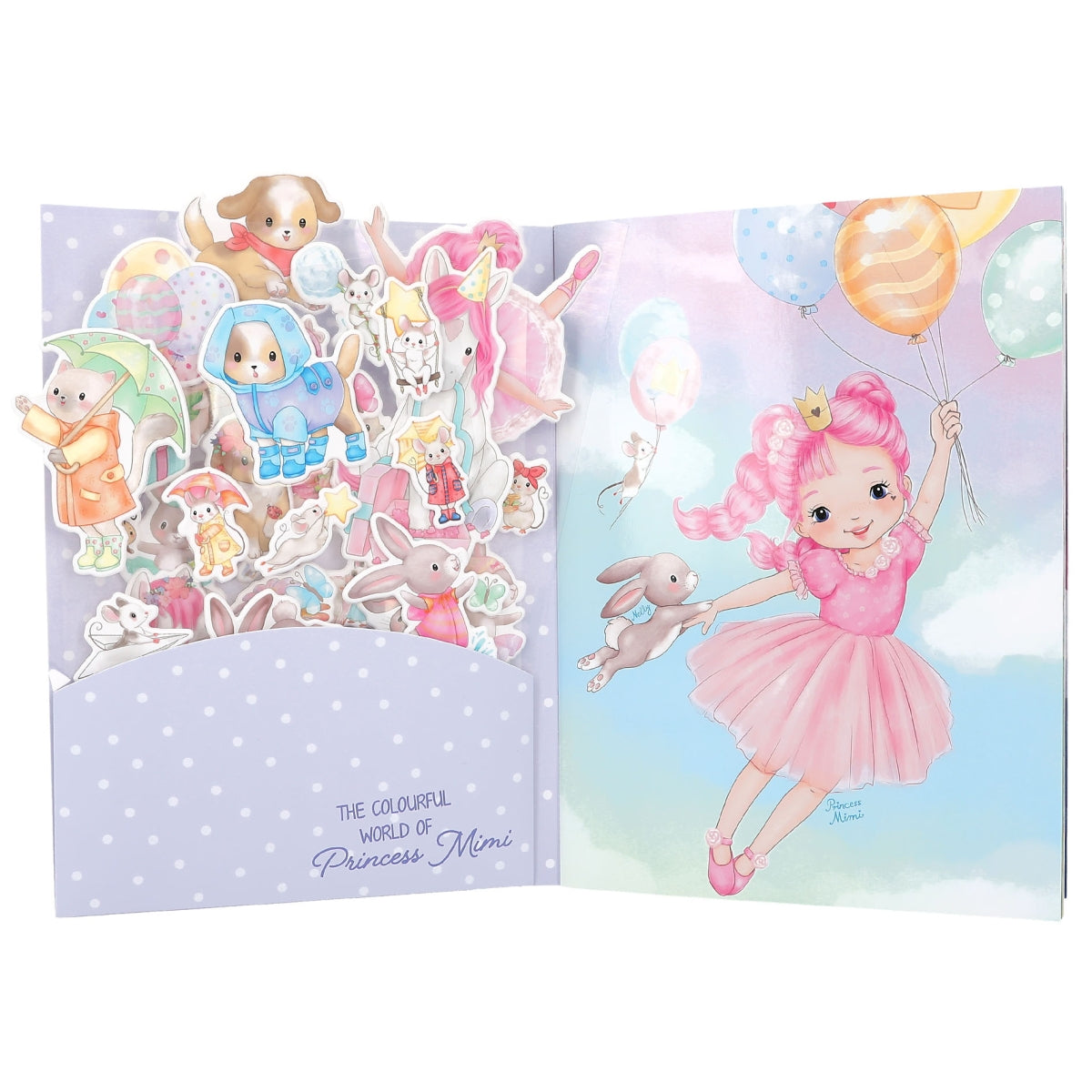 Fabulous Gifts Princess Mimi Puffy Sticker Book by Weirs of Baggot Street