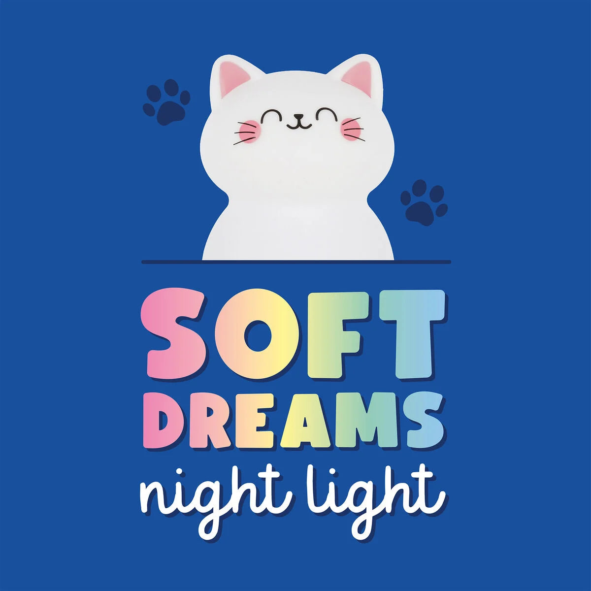 Fabulous Gifts Quirky Gifts Legami Rechargeable Night Light Kitty by Weirs of Baggot Street