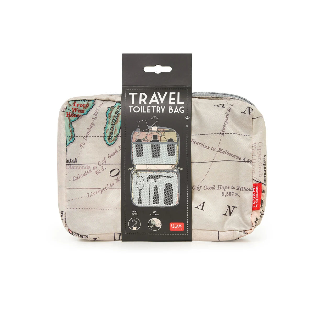 Fabulous Gifts Quirky Gifts Legami Travel Toiletry Bag by Weirs of Baggot Street