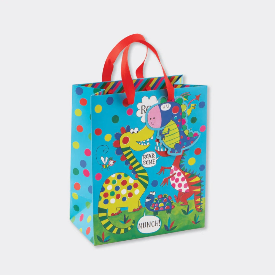 Fabulous Gifts Rachel Ellen Gift Bag Medium - Dinosaurs by Weirs of Baggot Street