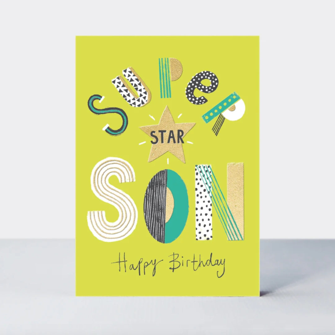 Fabulous Gifts Rachel Ellen Legend Super Star Birthday Card by Weirs of Baggot Street