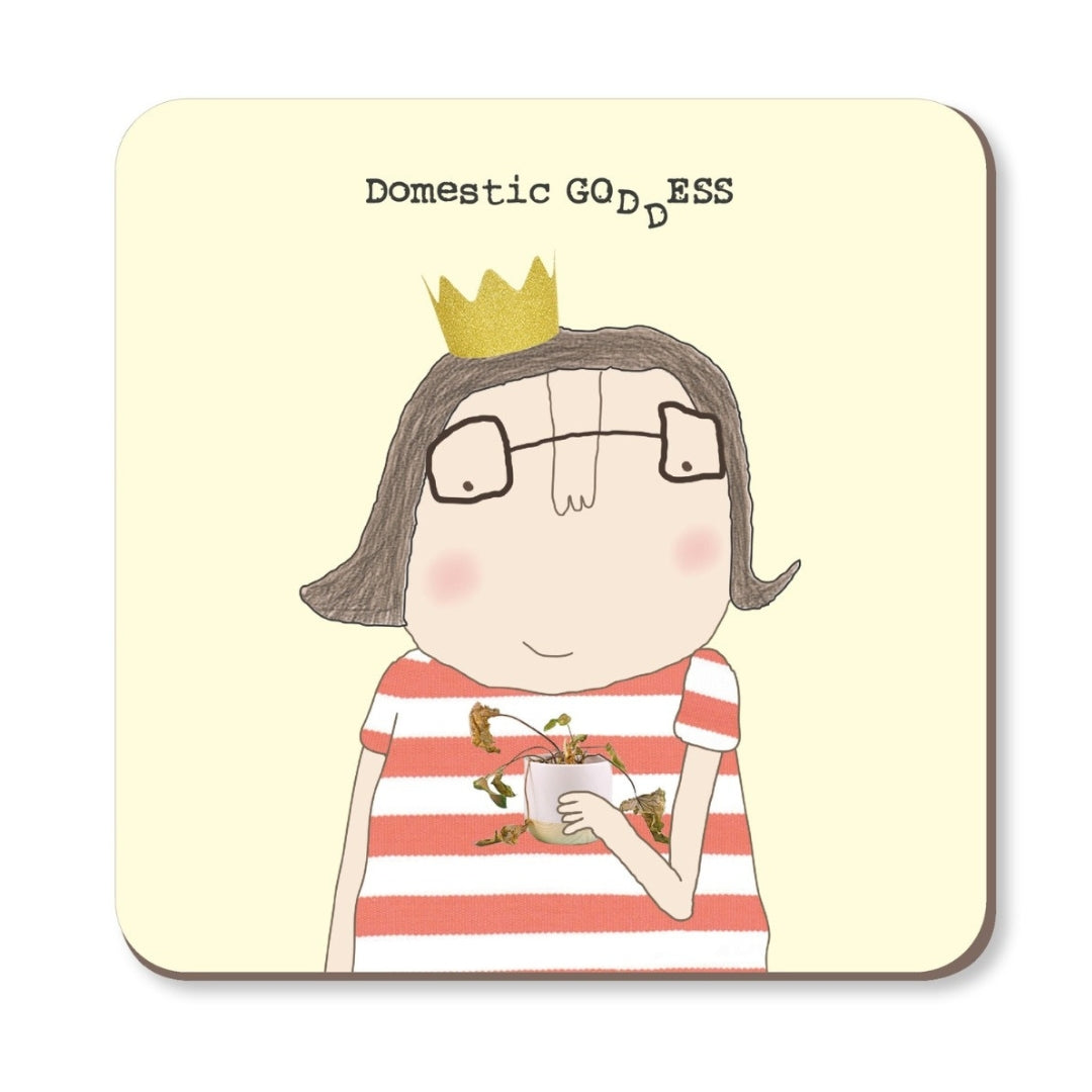 Fabulous Gifts Rosie Domestic Goddess Coaster by Weirs of Baggot Street