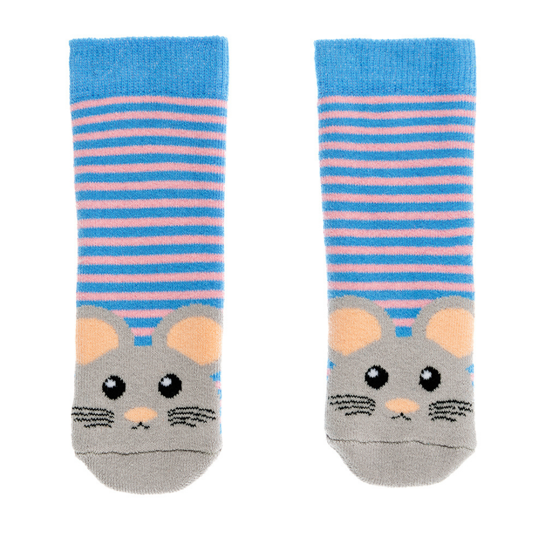 Fabulous Gifts Squelch Tots Socks Mouse Age 1-2 by Weirs of Baggot Street