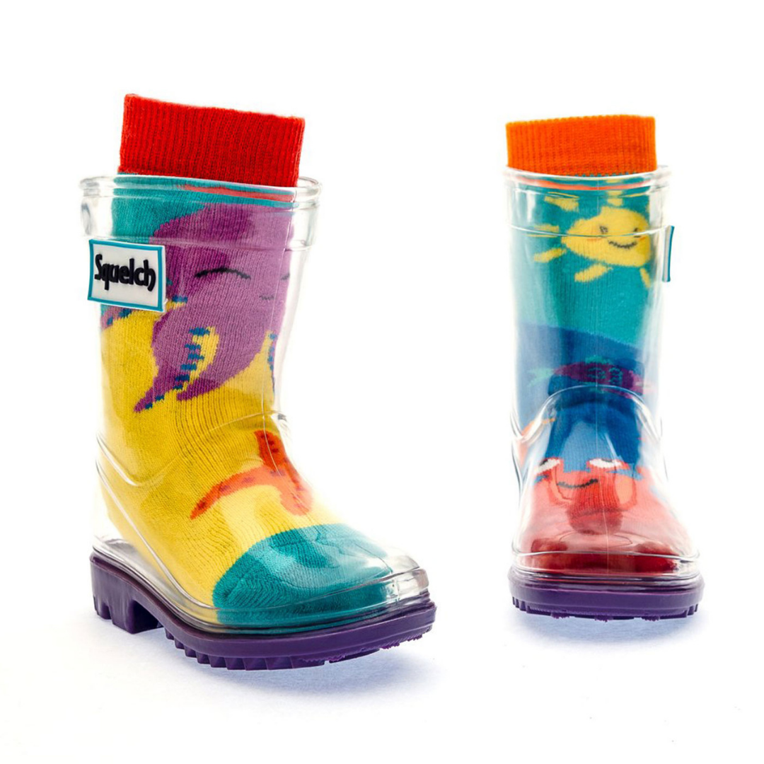 Fabulous Gifts Squelch Tots Socks Under The Sea Age 1-2 by Weirs of Baggot Street