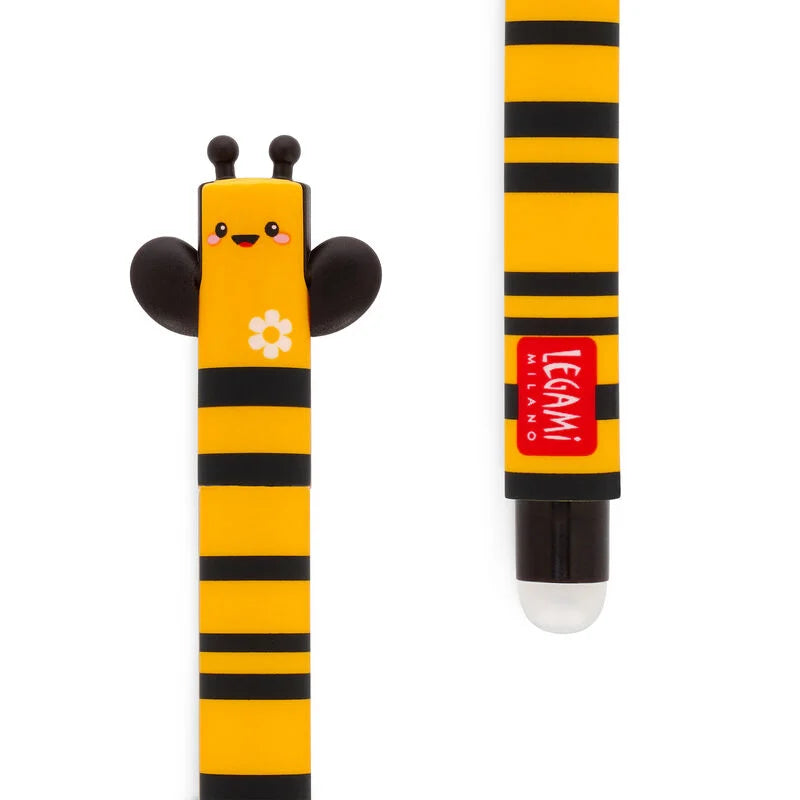 Fabulous Gifts Stationery Legami Erasable Gel Pen Bee by Weirs of Baggot Street