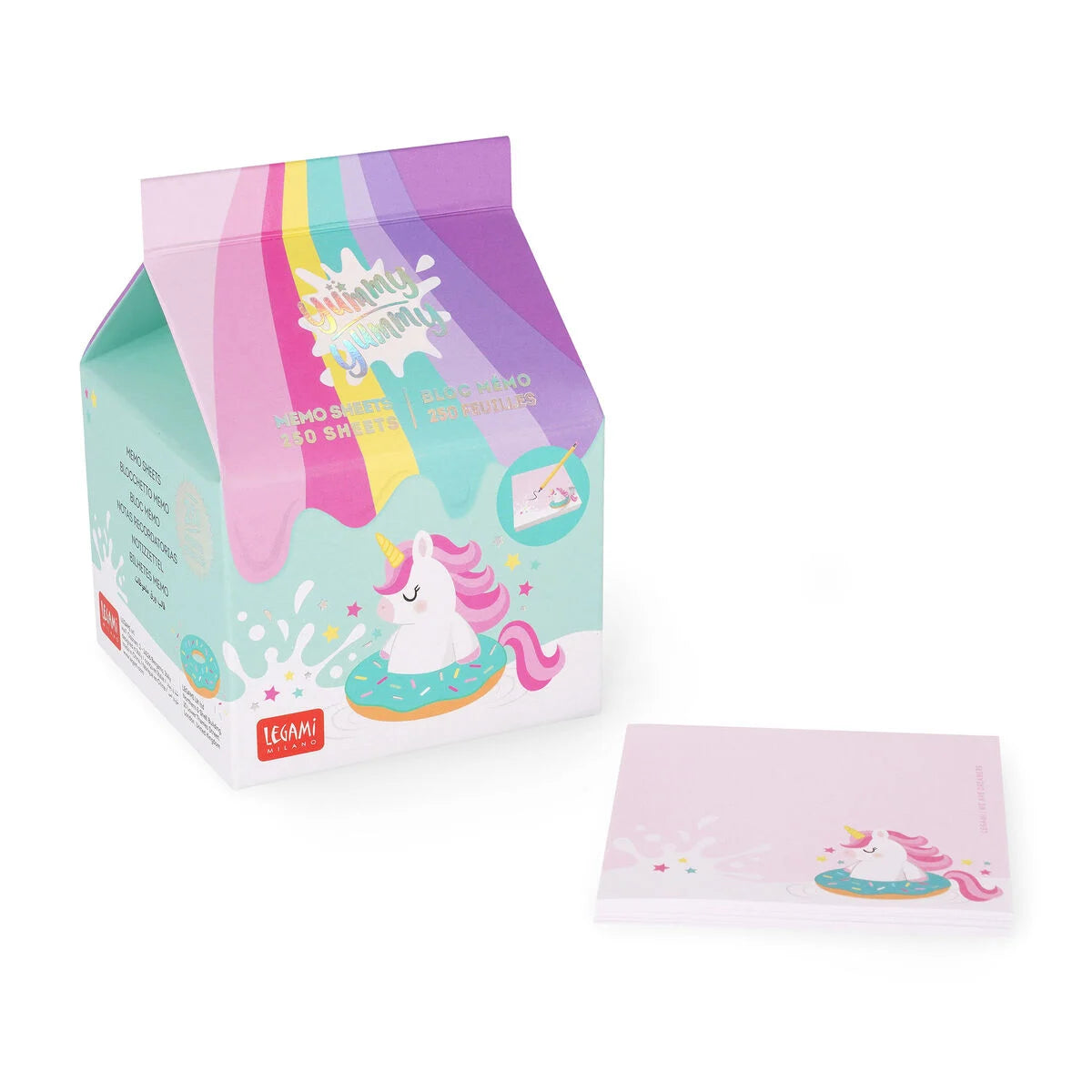 Fabulous Gifts Stationery Legami Memo Sheets Unicorn by Weirs of Baggot Street