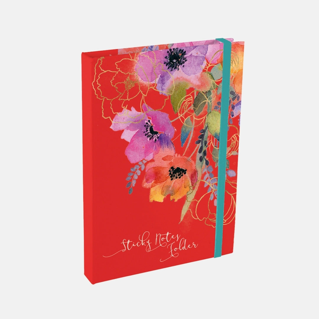 Fabulous Gifts Sticky Note Folder - Anemones by Weirs of Baggot Street