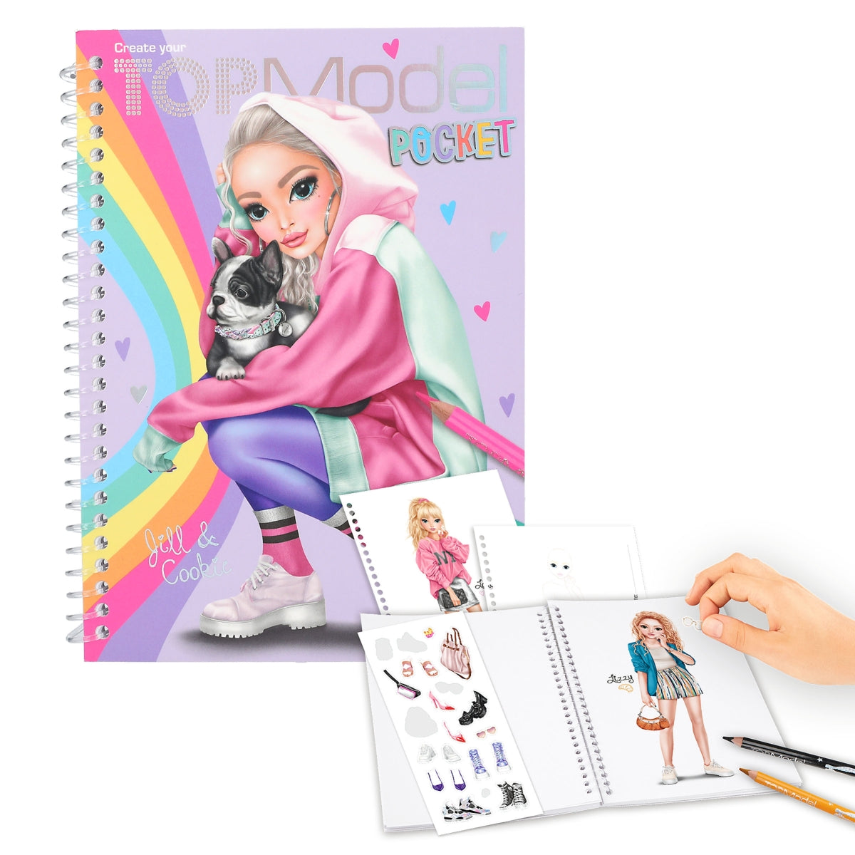 Fabulous Gifts TOPModel Pocket Colouring Book by Weirs of Baggot Street