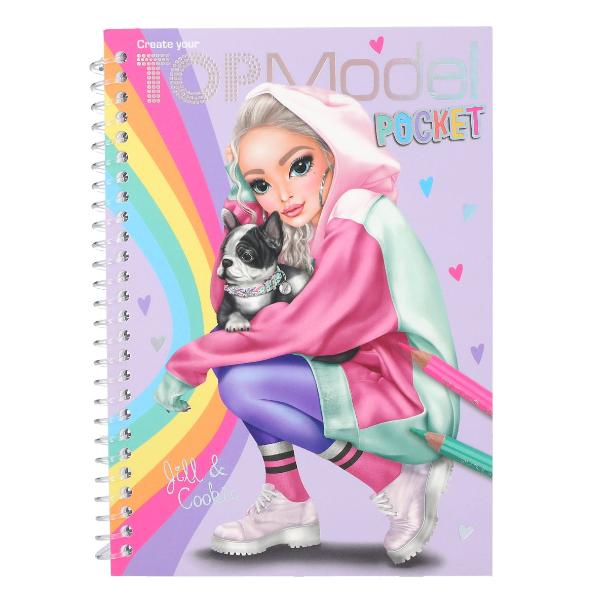 Fabulous Gifts TOPModel Pocket Colouring Book by Weirs of Baggot Street