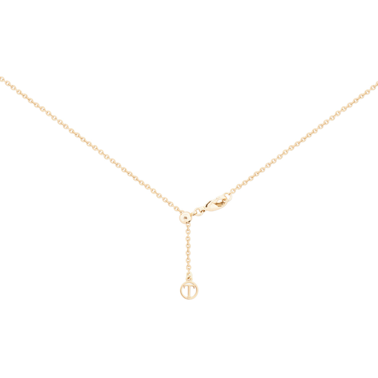 Fabulous Gifts Tipperary Crystal Nine Star Necklace Gold by Weirs of Baggot Street