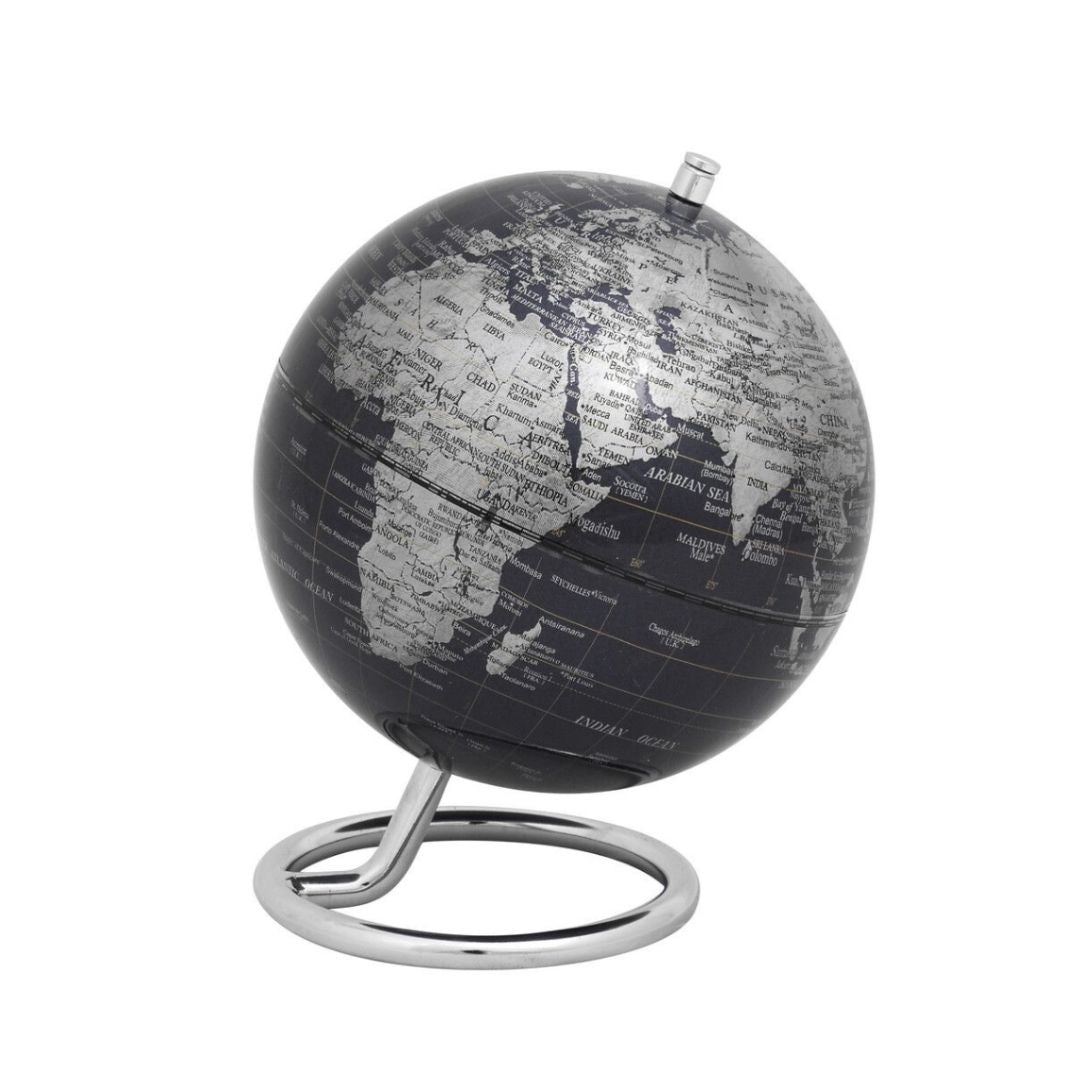 Fabulous Gifts Troika Galileo Globe 5" Silver/Black by Weirs of Baggot Street