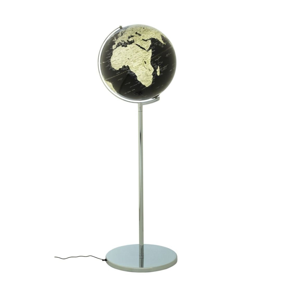 Fabulous Gifts Troika Sojus Light LED Stand Globe Silver_Black by Weirs of Baggot Street