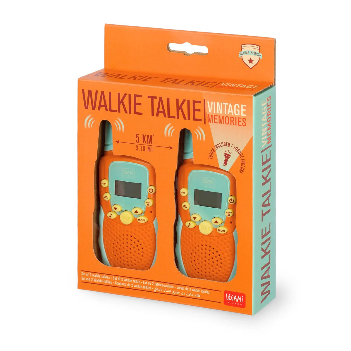 Fabulous Gifts Vintage Games Legami Set Of 2 Walkie Talkies by Weirs of Baggot Street