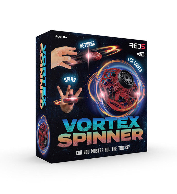 Fabulous Gifts Vortex Spinner Red by Weirs of Baggot Street