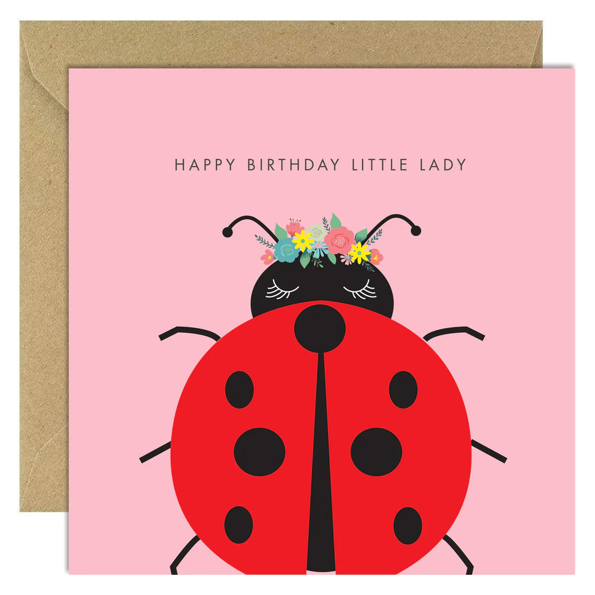 Fabulous Greeting Cards Bold Bunny Happy Birthday Little Lady Card by Weirs of Baggot Street