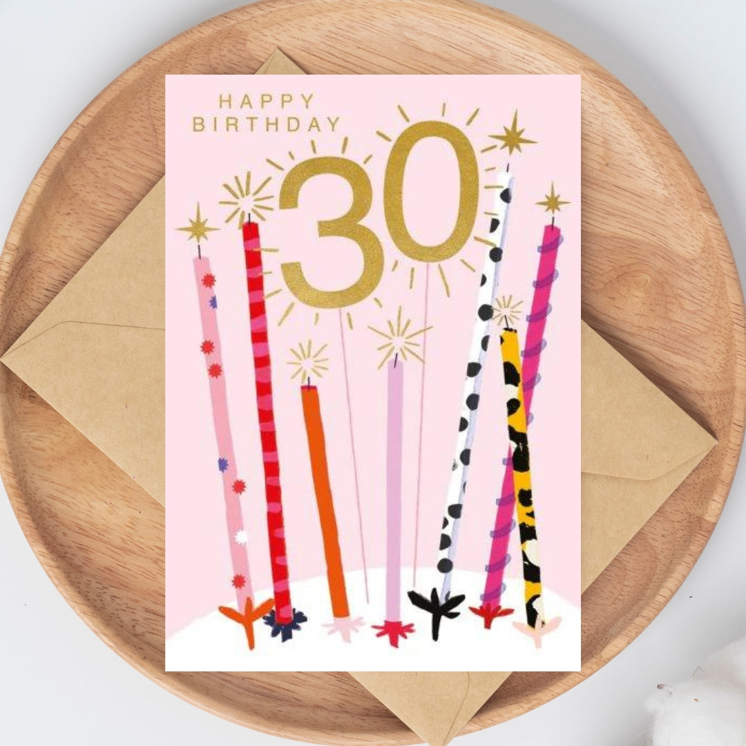 Fabulous Greeting Cards Boujee Age 30 Card by Weirs of Baggot Street