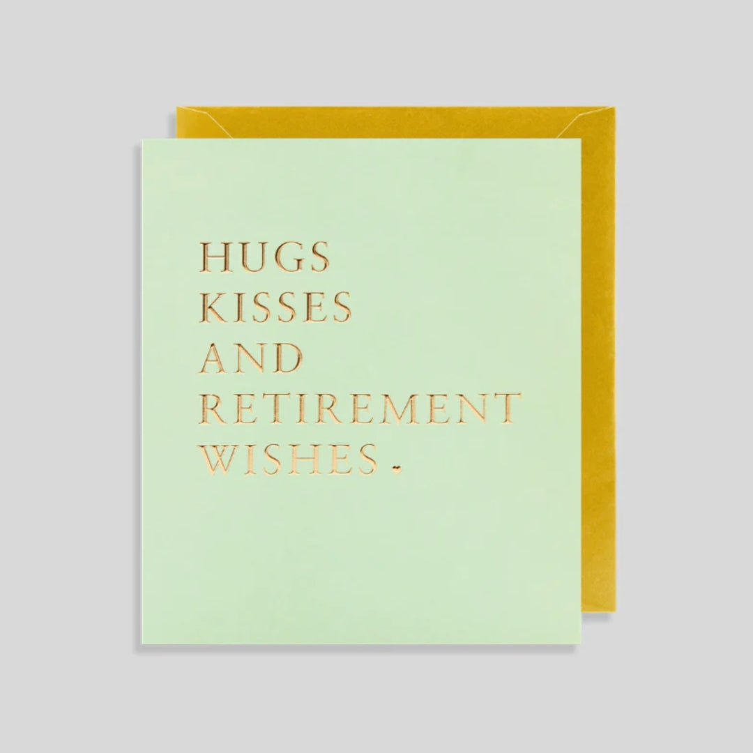 Fabulous Greeting Cards Postco Retirement Wishes Card by Weirs of Baggot Street