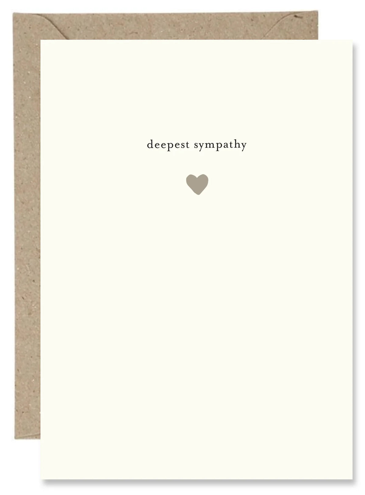 The Paper Gull Deepest Sympathy Card