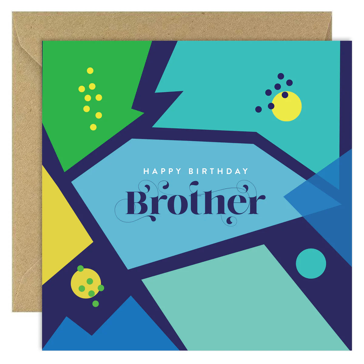 Fabulous Irish Made Greeting Cards Bold Bunny Birthday Brother Geo by Weirs of Baggot Street