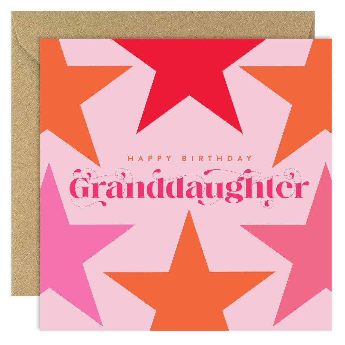 Fabulous Irish Made Greeting Cards Bold Bunny Birthday Granddaughter Geo by Weirs of Baggot Street