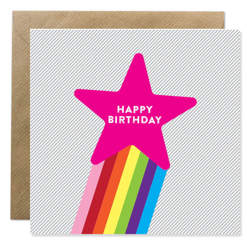 Fabulous Irish Made Greeting Cards Bold Bunny Happy Birthday Sis-Star by Weirs of Baggot Street