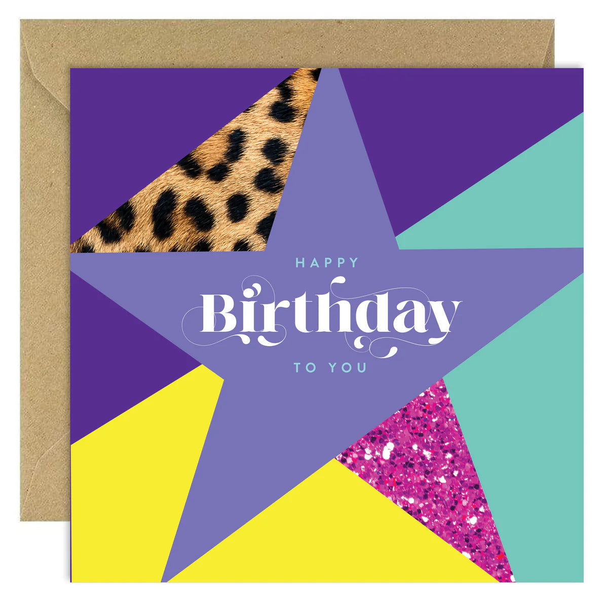 Fabulous Irish Made Greeting Cards Bold Bunny Happy Birthday To You Geo by Weirs of Baggot Street