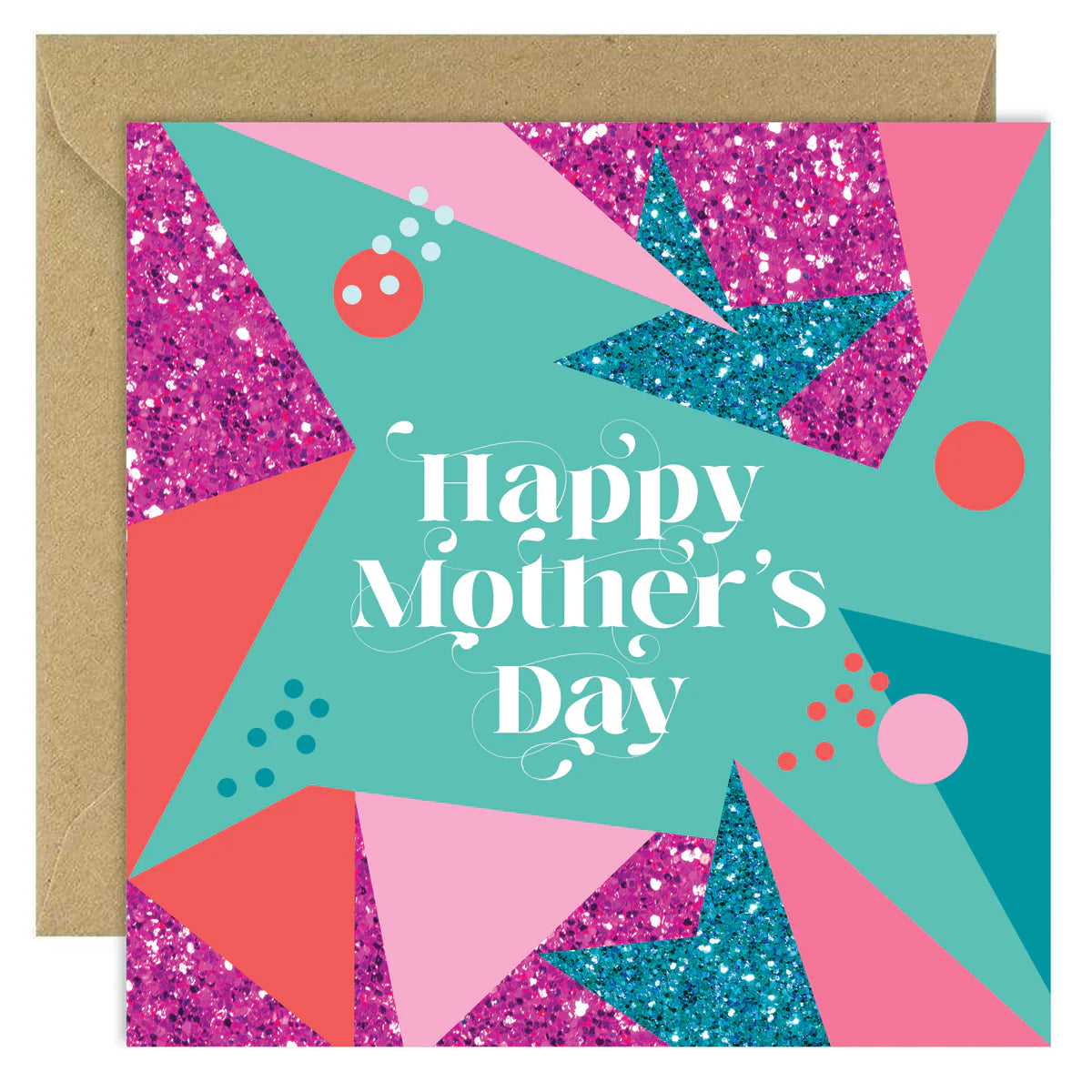 Fabulous Irish Made Greeting Cards Bold Bunny Happy Mothers Day Geo by Weirs of Baggot Street