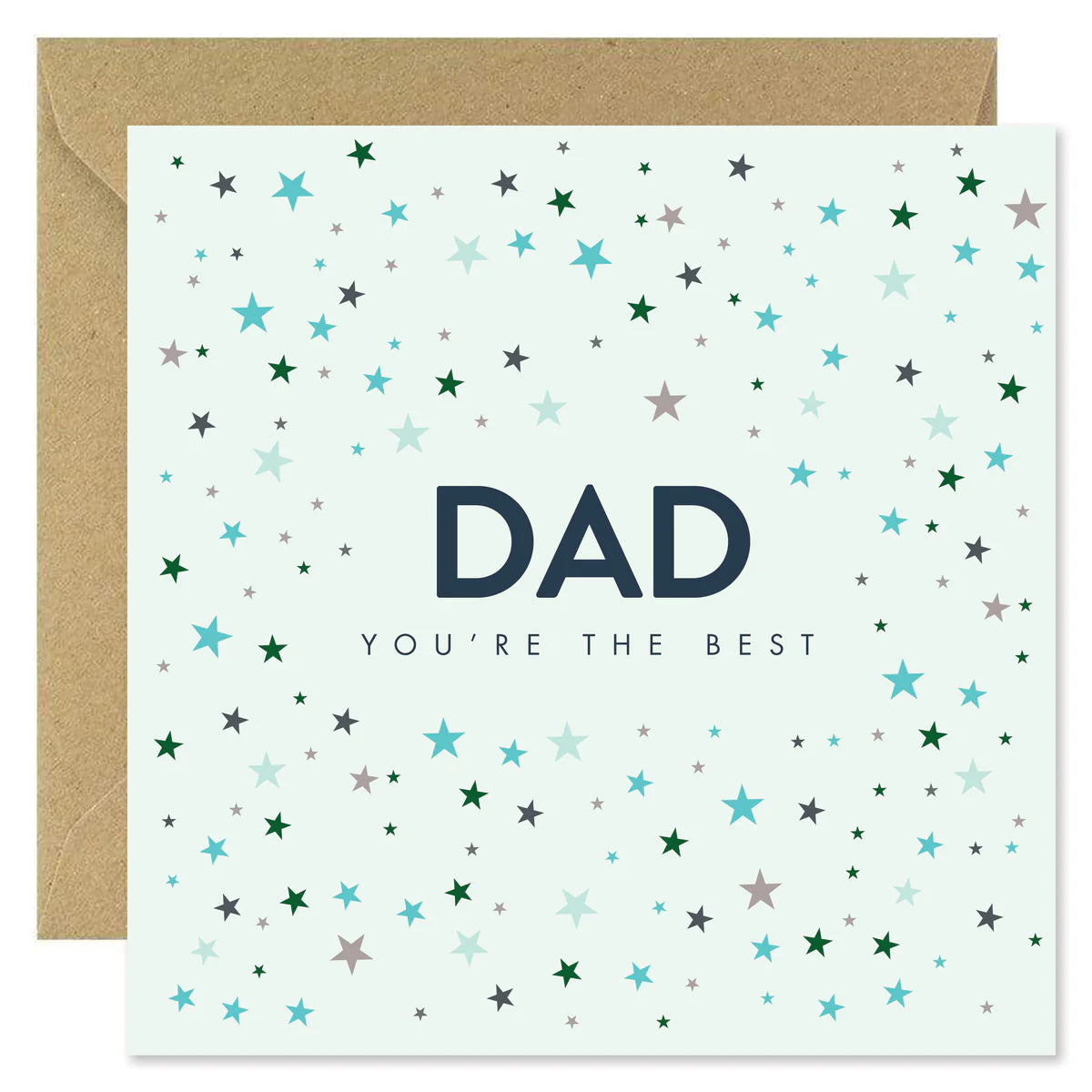 Fabulous Irish Made Greeting Cards Bold Bunny Worlds Best Dad Card by Weirs of Baggot Street