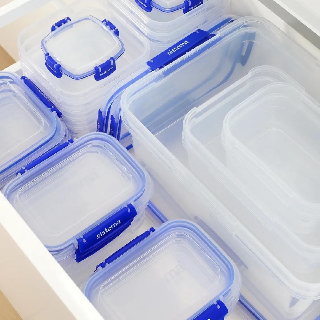 Food Storage | Sistema Clear Rectangular Container 2.2L by Weirs of Baggot Street