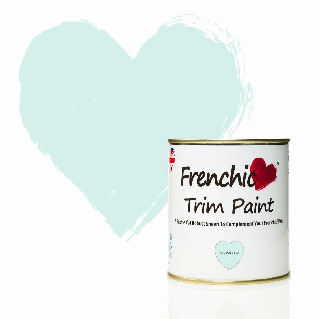 Frenchic Paint Crystal Blue Trim Paint Frenchic Paint Trim Paint Range by Weirs of Baggot Street Irelands Largest and most Trusted Stockist of Frenchic Paint. Shop online for Nationwide and Same Day Dublin Delivery