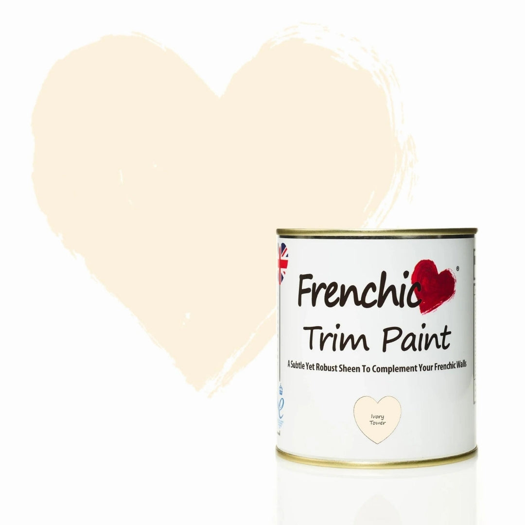 Frenchic Paint Ivory Tower Trim Paint Frenchic Paint Trim Paint Range by Weirs of Baggot Street Irelands Largest and most Trusted Stockist of Frenchic Paint. Shop online for Nationwide and Same Day Dublin Delivery