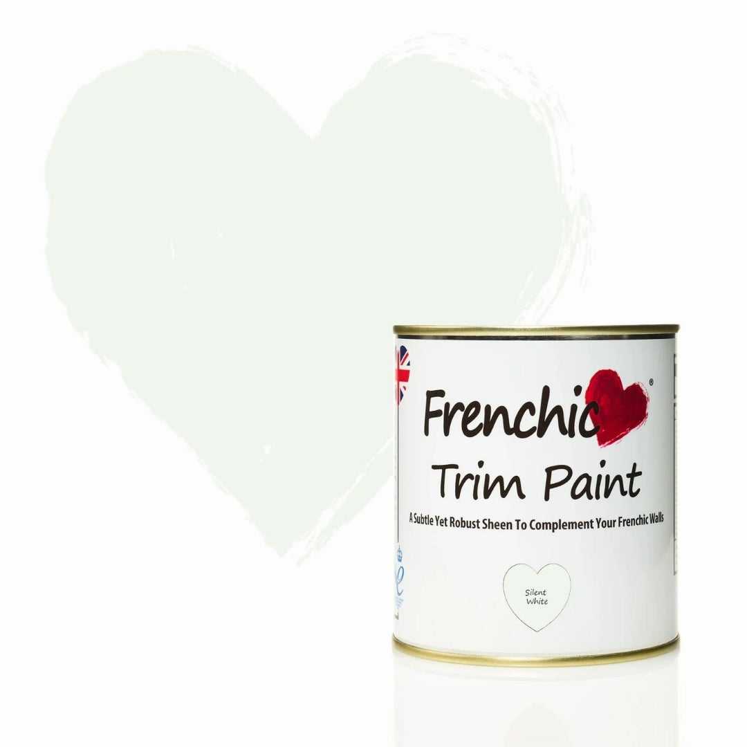 Frenchic Paint Silent White Trim Paint Frenchic Paint Trim Paint Range by Weirs of Baggot Street Irelands Largest and most Trusted Stockist of Frenchic Paint. Shop online for Nationwide and Same Day Dublin Delivery