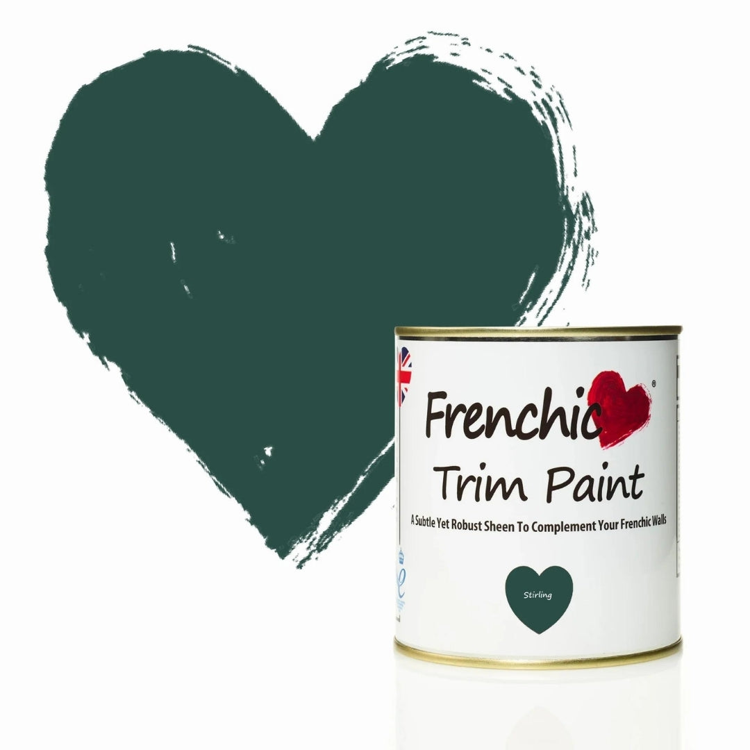 Frenchic Paint Stirling Trim Paint Frenchic Paint Trim Paint Range by Weirs of Baggot Street Irelands Largest and most Trusted Stockist of Frenchic Paint. Shop online for Nationwide and Same Day Dublin Delivery