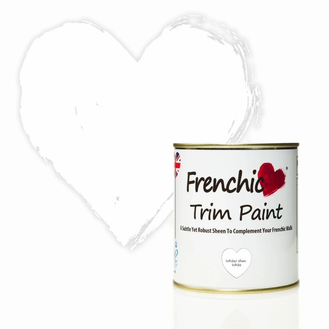 Frenchic Paint Whiter Than White Trim Paint Frenchic Paint Trim Paint Range by Weirs of Baggot Street Irelands Largest and most Trusted Stockist of Frenchic Paint. Shop online for Nationwide and Same Day Dublin Delivery