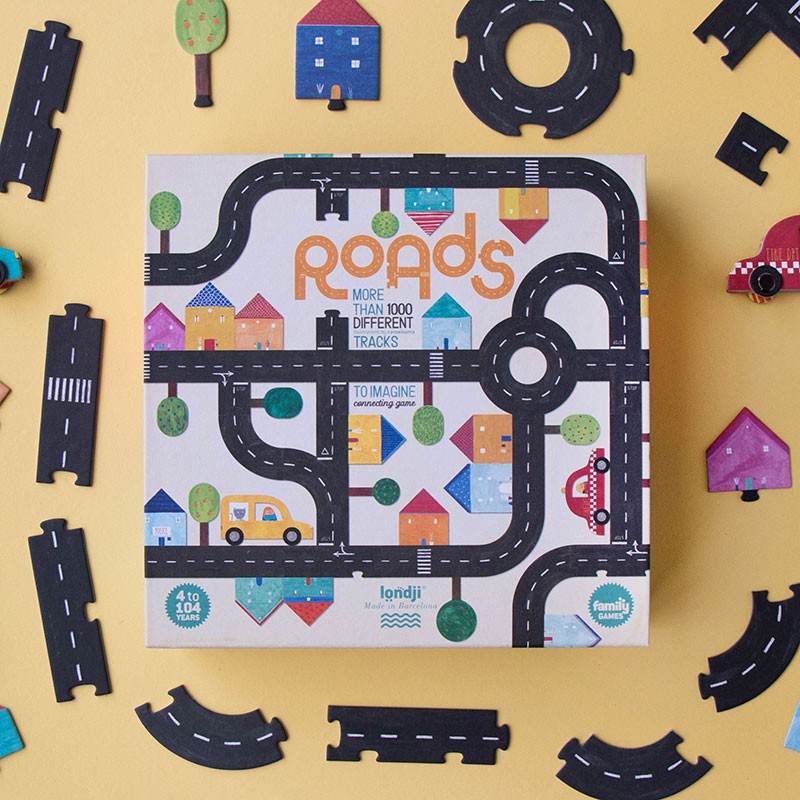 Games Puzzles | Londji Game Roads by Weirs of Baggot Street