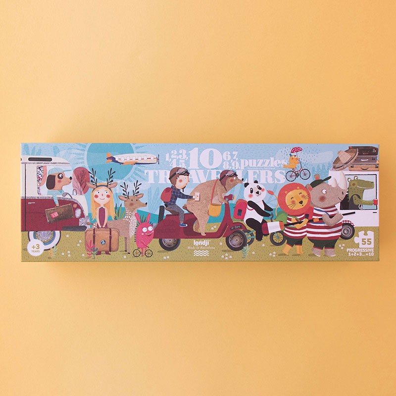 Games Puzzles | Londji Puzzle 10 Travellers by Weirs of Baggot Street