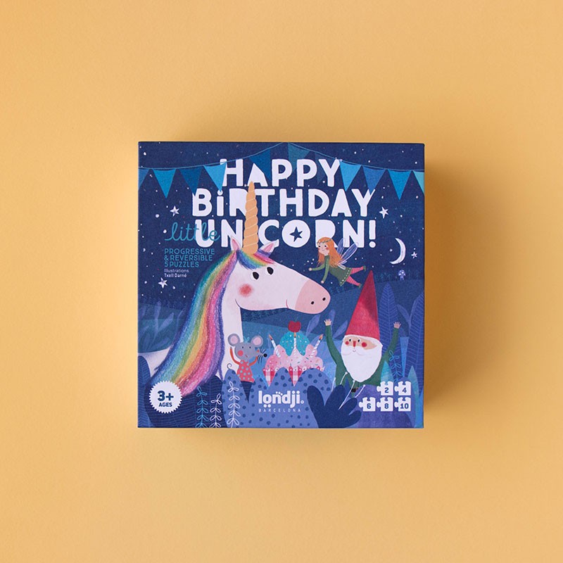 Games Puzzles | Londji Puzzle Happy Birthday Unicorn! by Weirs of Baggot Street