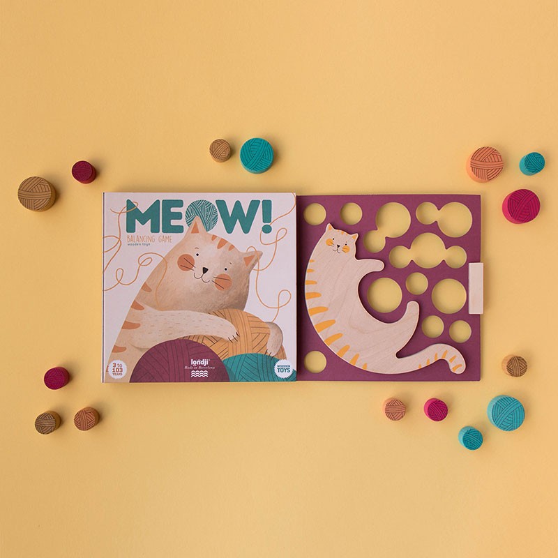 Games Puzzles | Londji Wooden Toy Meow by Weirs of Baggot Street