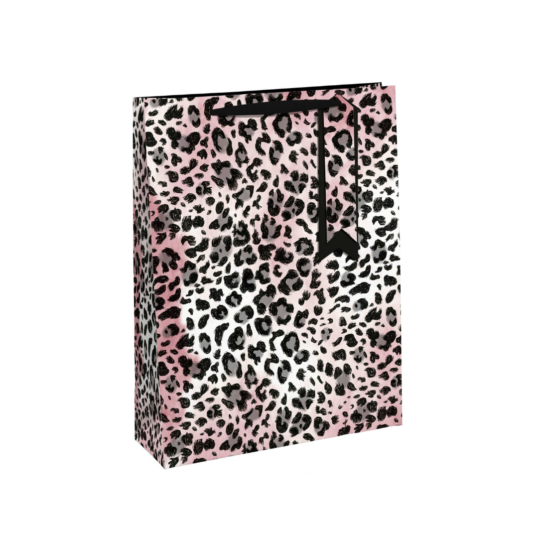 Gift Bag Perfume - Pink Animal Print Finishing Touches Party Time by Weirs of Baggot Street