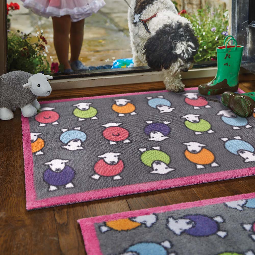 Indoor Outdoor Mats Ireland Hug Rug Pattern Marra Herdy 65cm x 150cm by Weirs of Baggot Street