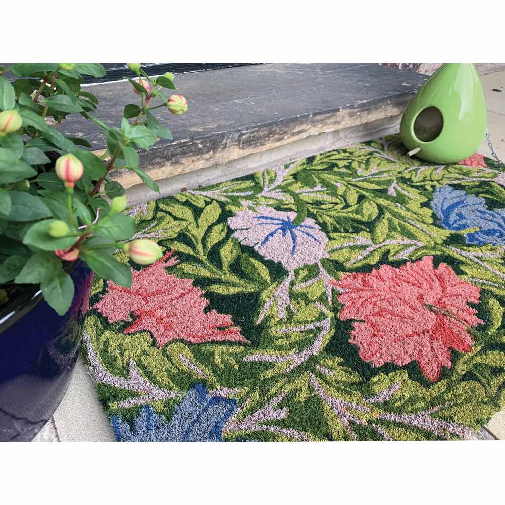 Indoor Outdoor Rugs | My Mat Coir English Garden 2 45cm x 75cm by Weirs of Baggot Street