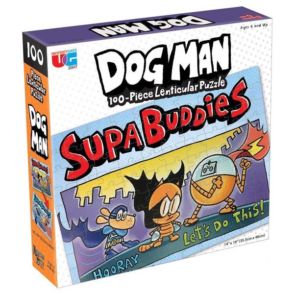 Kids Games | Dogman Supa Buddies Lenticular by Weirs of Baggot Street