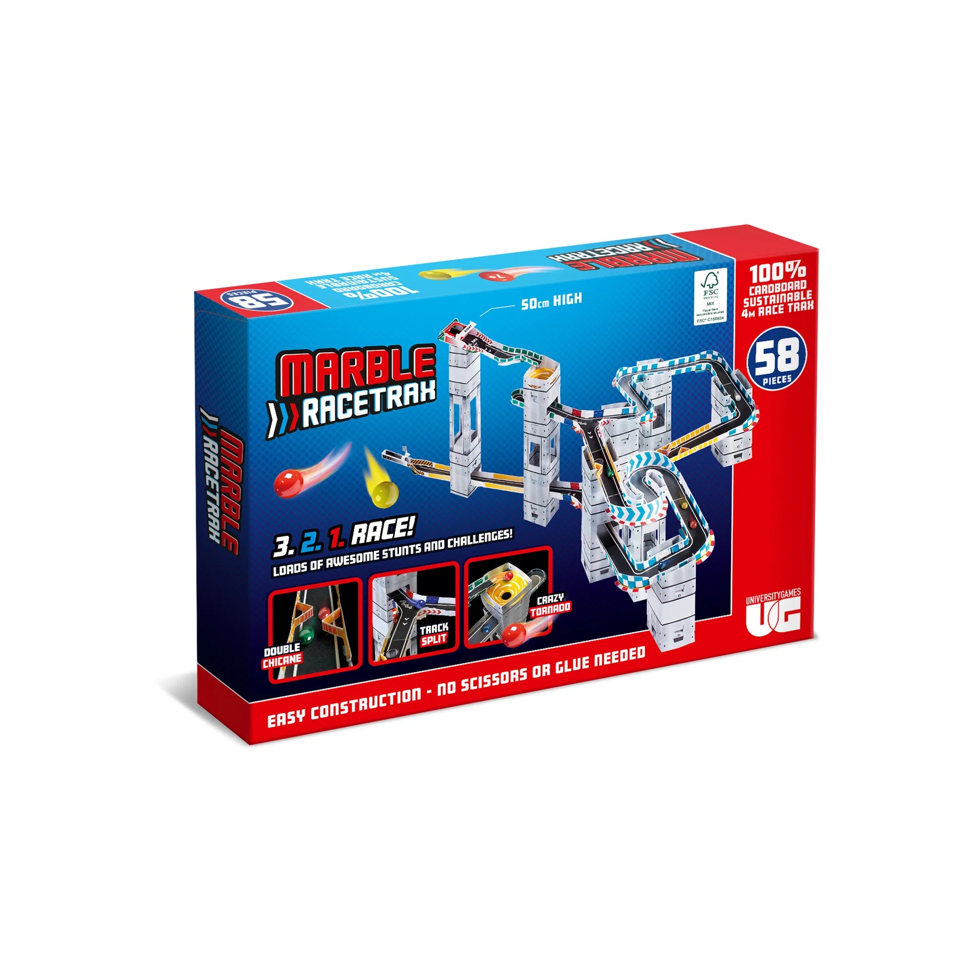 Kids Games | Marble RaceTrax 58 pieces by Weirs of Baggot Street