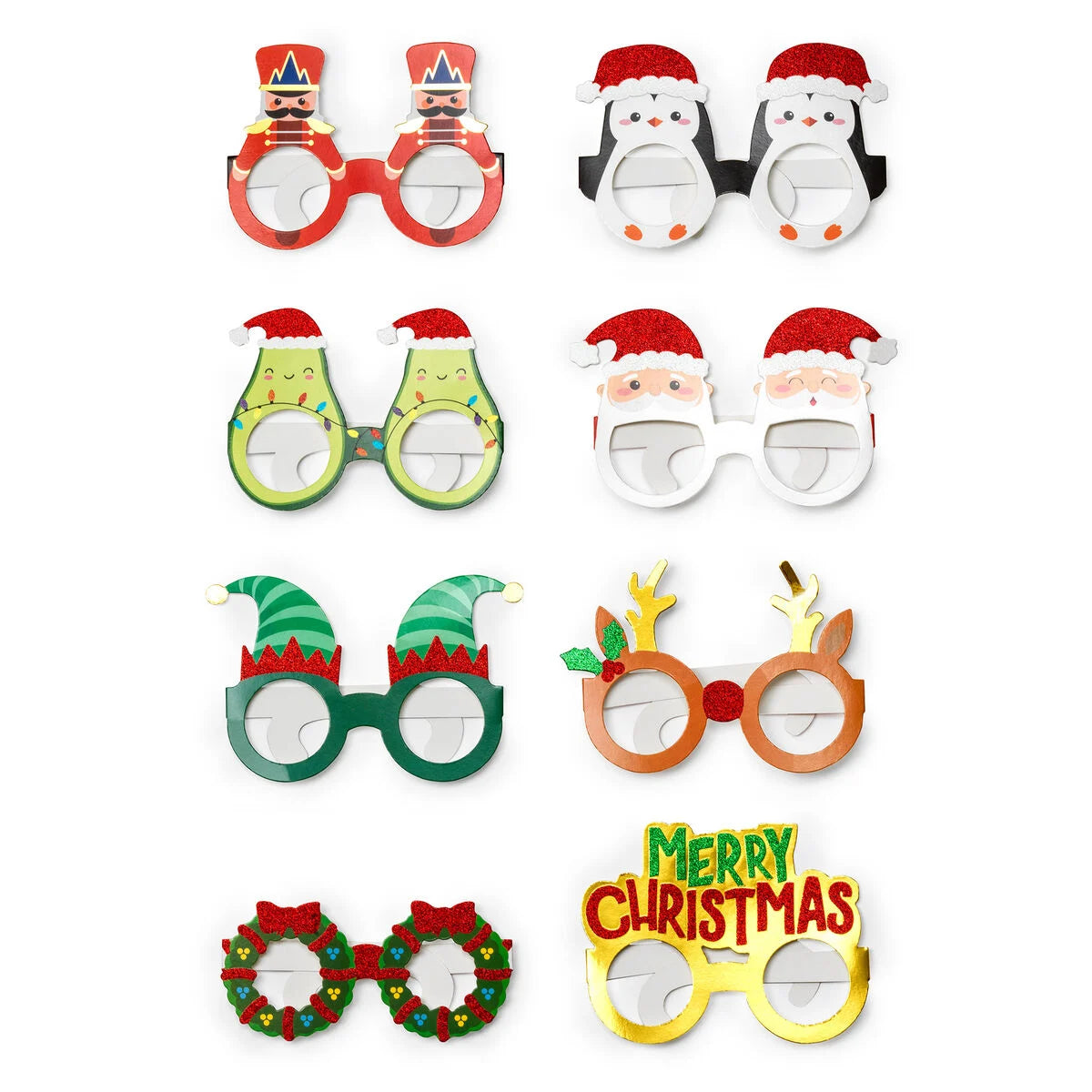 Legami Christmas | Holiday Paper Eyeglasses by Weirs of Baggot Street