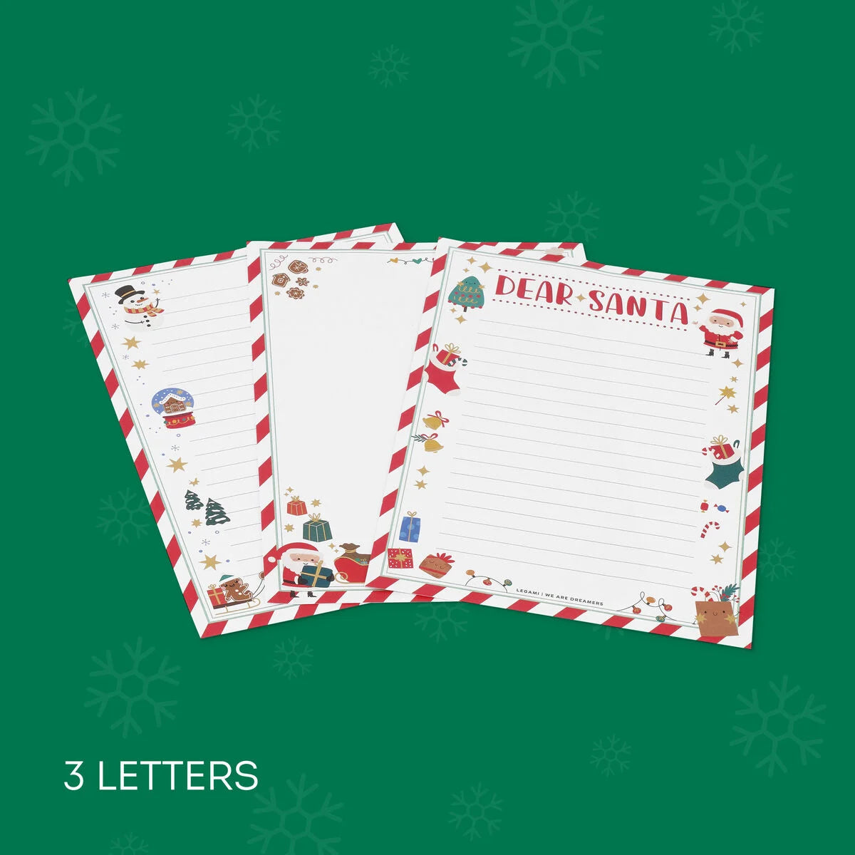 Legami Christmas Santa Claus Letter Kit by Weirs of Baggot Street
