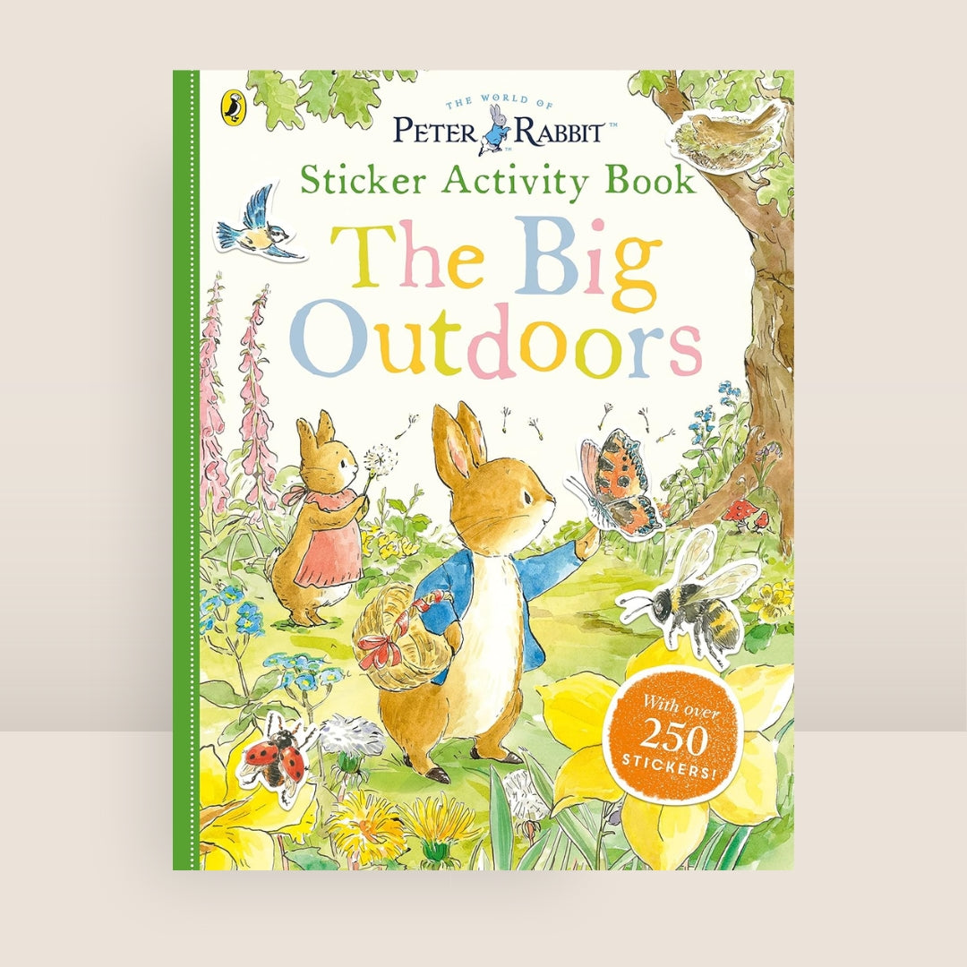 Little Bookworms Peter Rabbit Big Outdoors Sticker Activity - Beatrix Potter by Weirs of Baggot Street