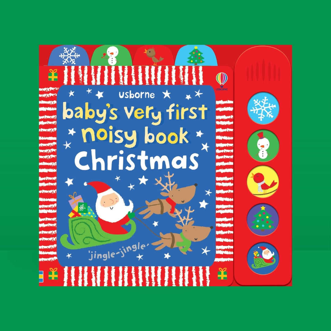 Little Bookworms Usborne Baby's Very First Noisy Book Christmas of Weirs of Baggot Street