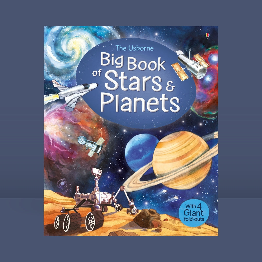 Little Bookworms Usborne Big Book Of Stars & Planets by Weirs of Baggot Street